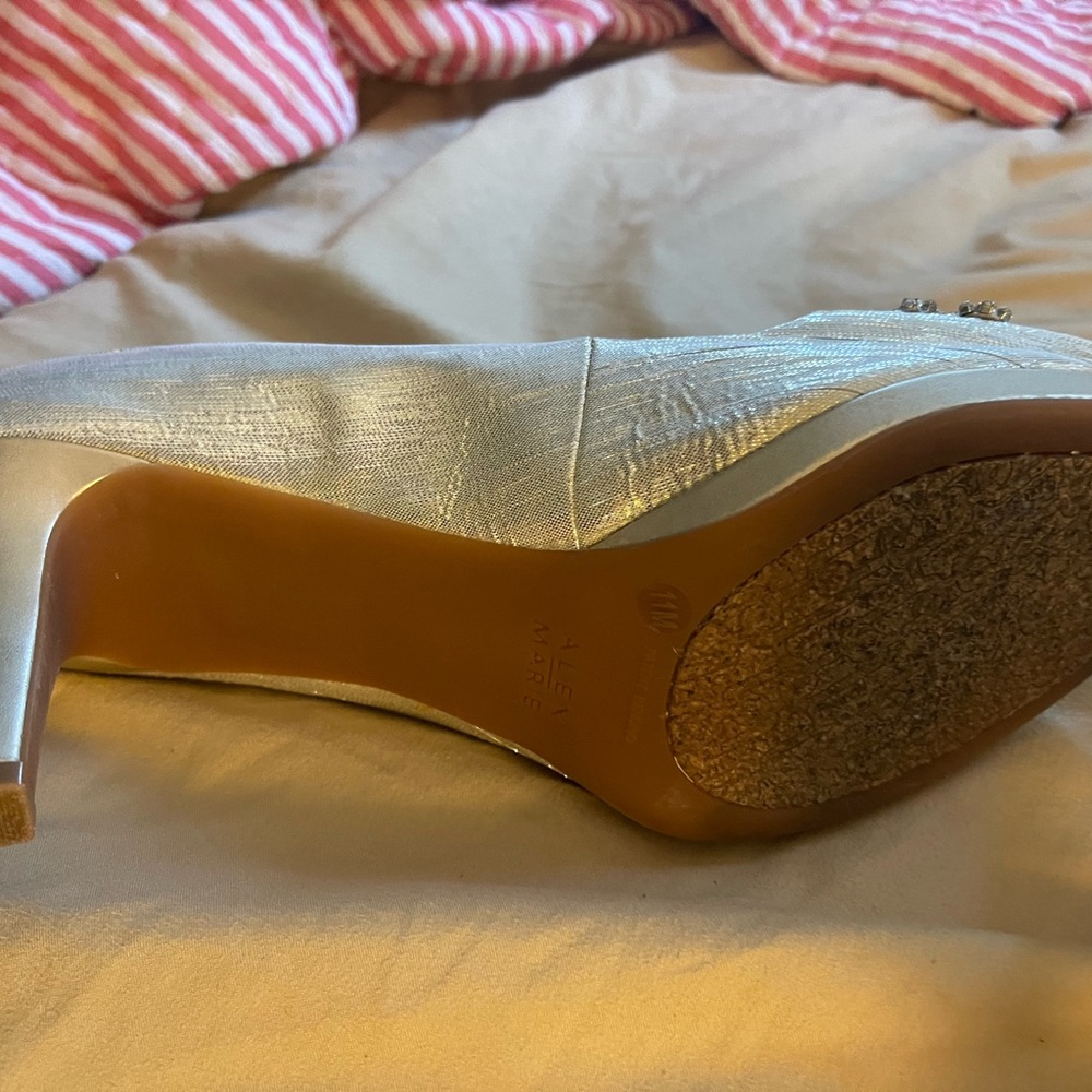 Wedding heels open toed